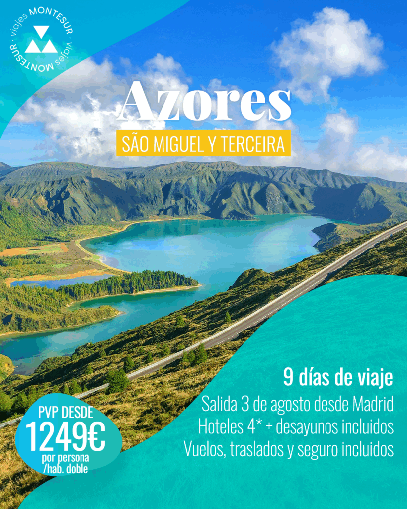 Viaje a Azores este verano desde Madrid
