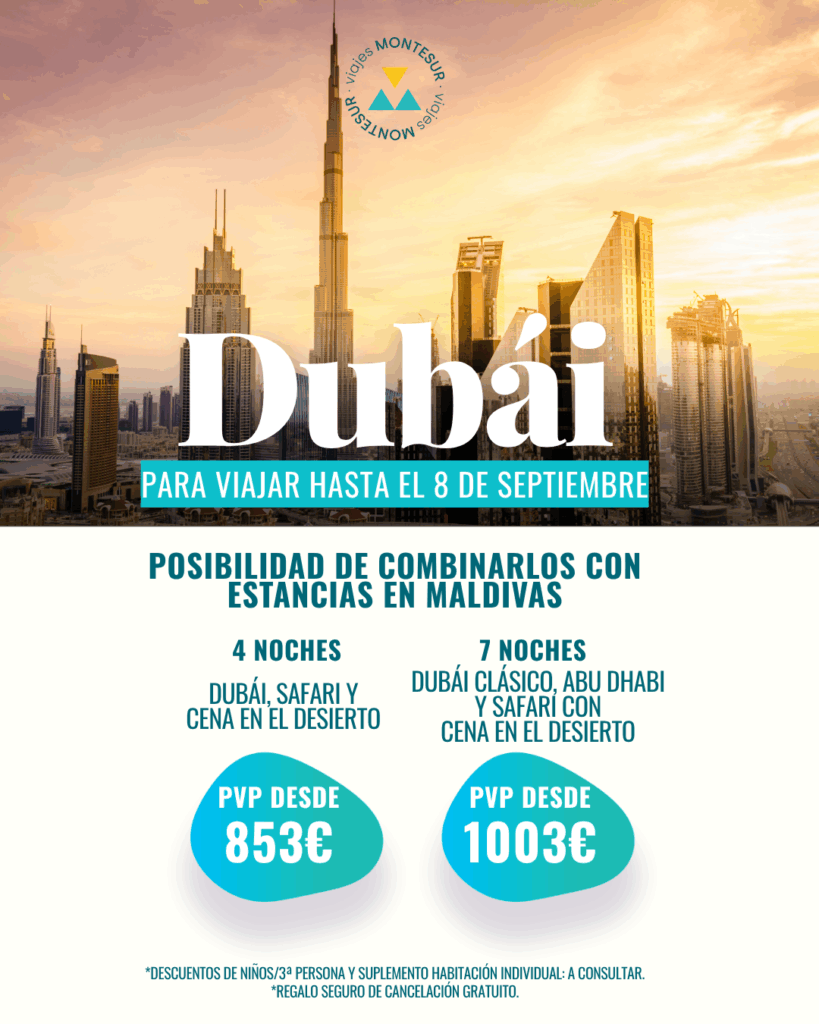 Escapadas a Dubái en Verano con visitas incluidas