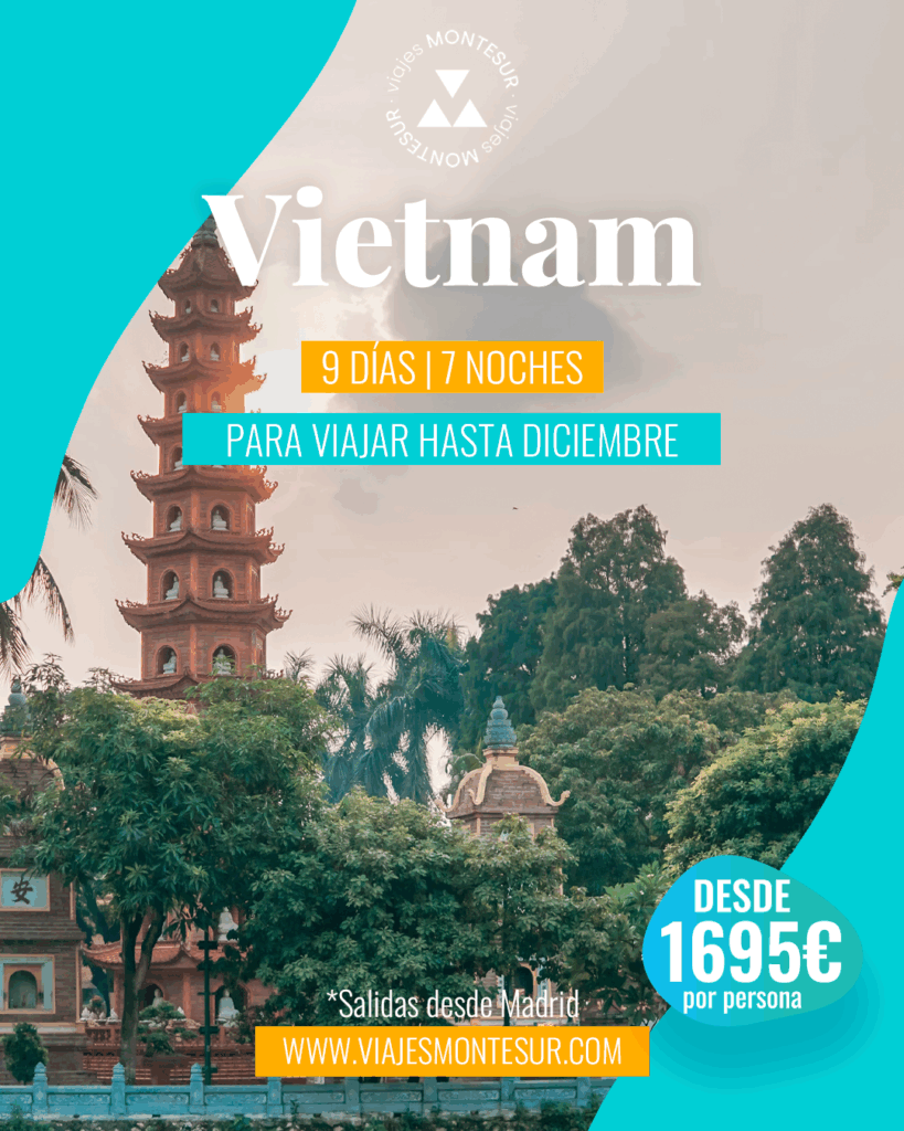 Viaje organizado a Vietnam desde Madrid