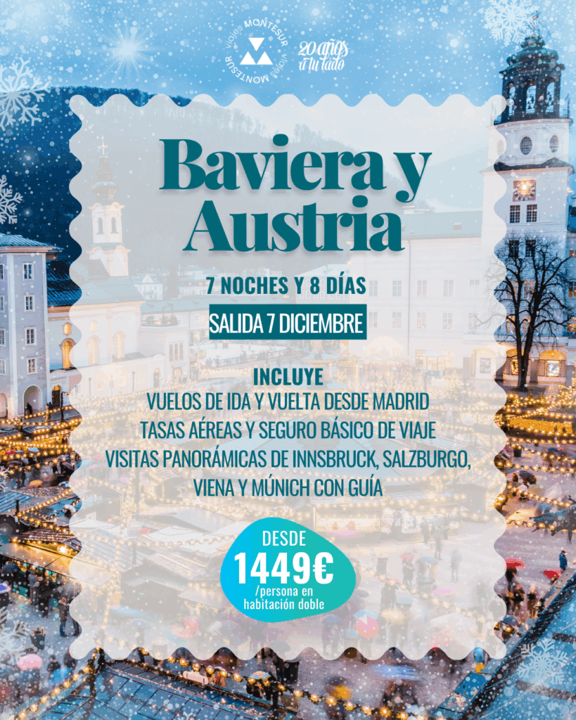 Mercadillos Navideños en Baviera y Austria en el Puente de Diciembre