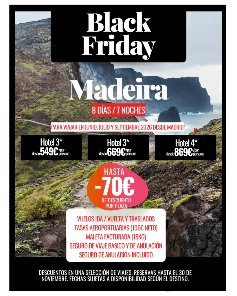 Black Friday a Madeira en 2026