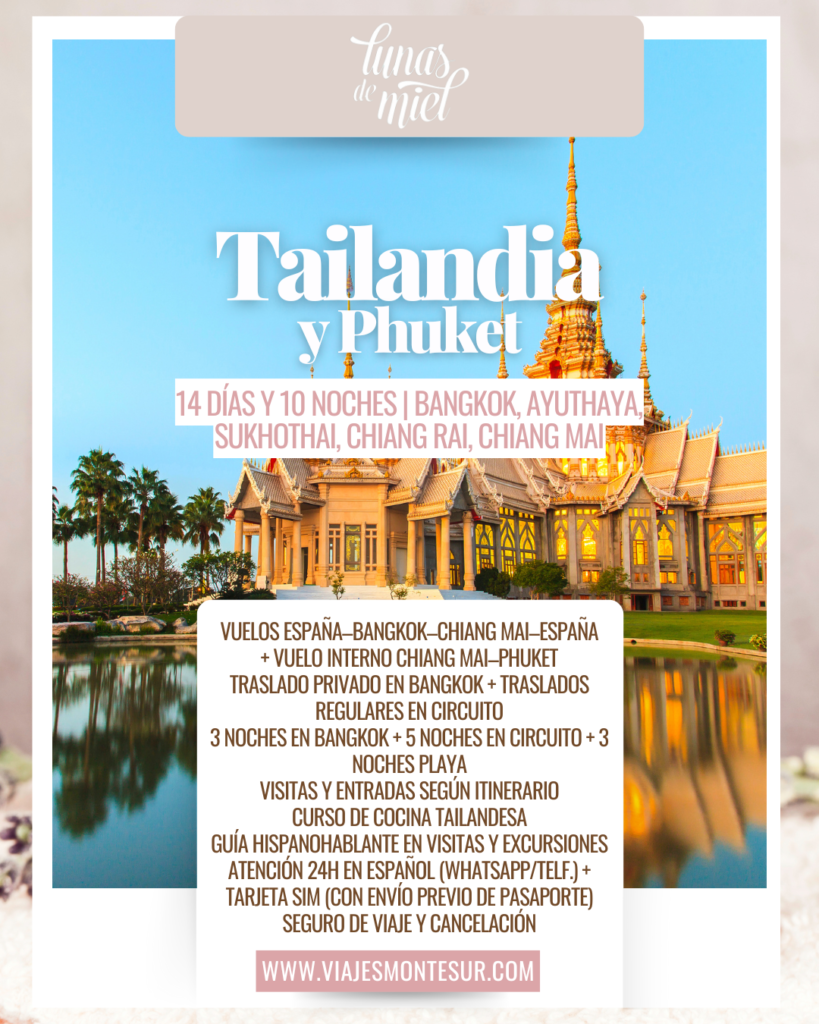 Luna de Miel en Tailandia: Bangkok, Norte y Phuket