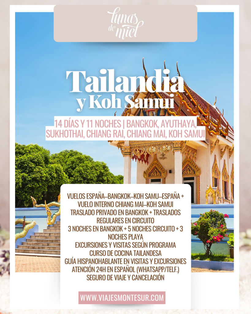 Luna de Miel en Tailandia: Bangkok, Norte y Koh Samui