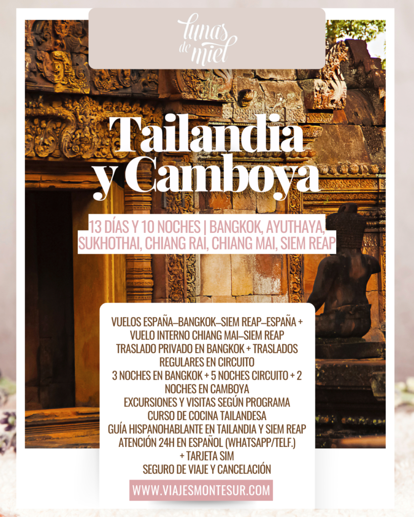 Luna de Miel en Tailandia y Camboya: Bangkok, Norte y Angkor