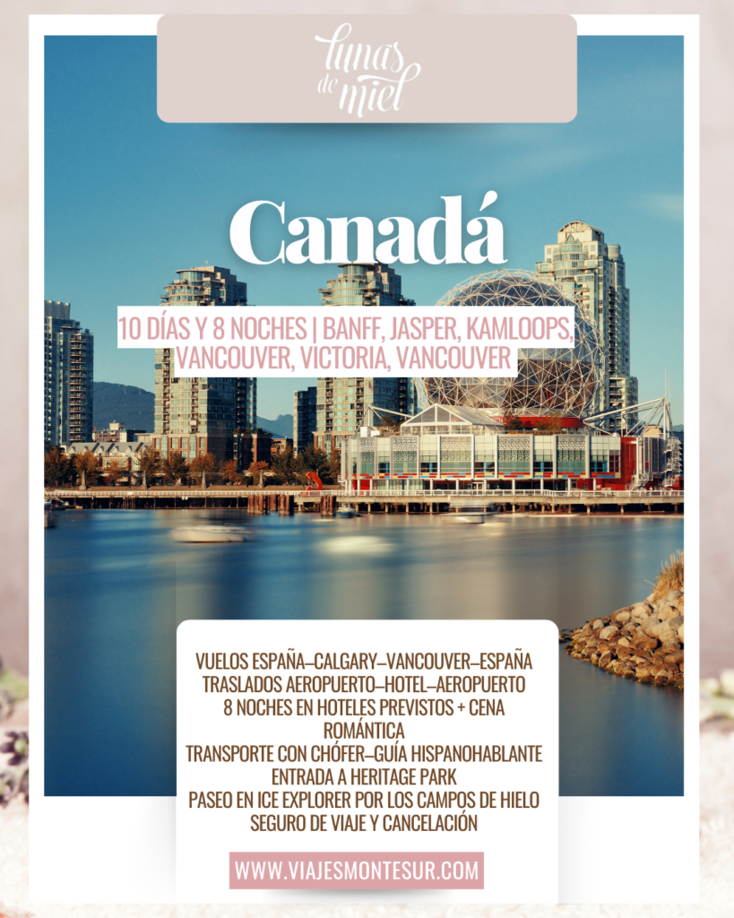 Viaje Canadá Idílico: Parques Nacionales y Ciudades del Oeste