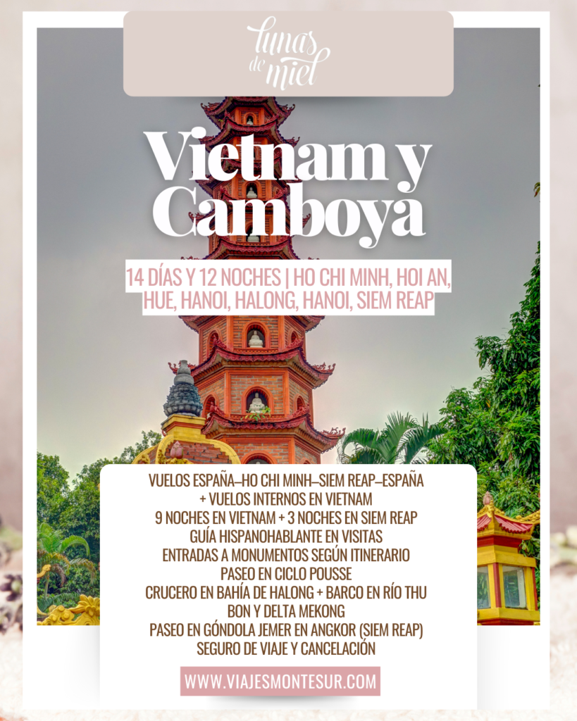 Luna de Miel en Vietnam y Camboya: Circuito Completo
