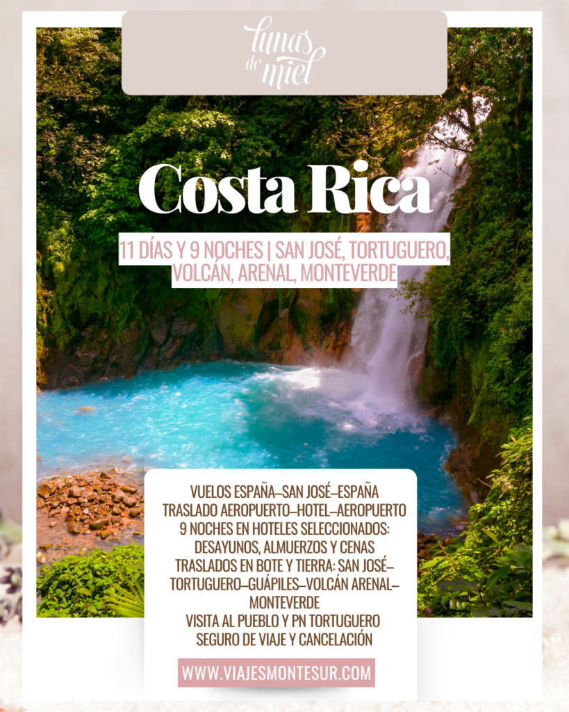 Luna de Miel en Costa Rica: Naturaleza, Volcanes y Bosques Nubosos