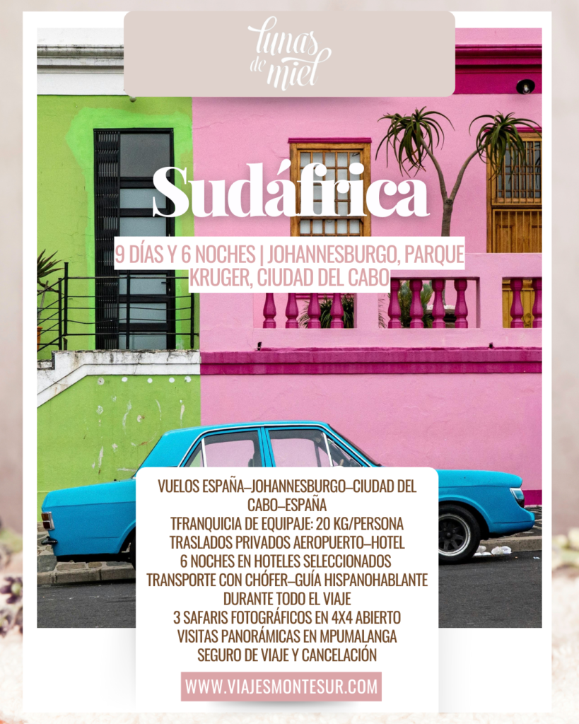 Luna de Miel en Sudáfrica: Safari en Reserva Privada y Ciudad del Cabo