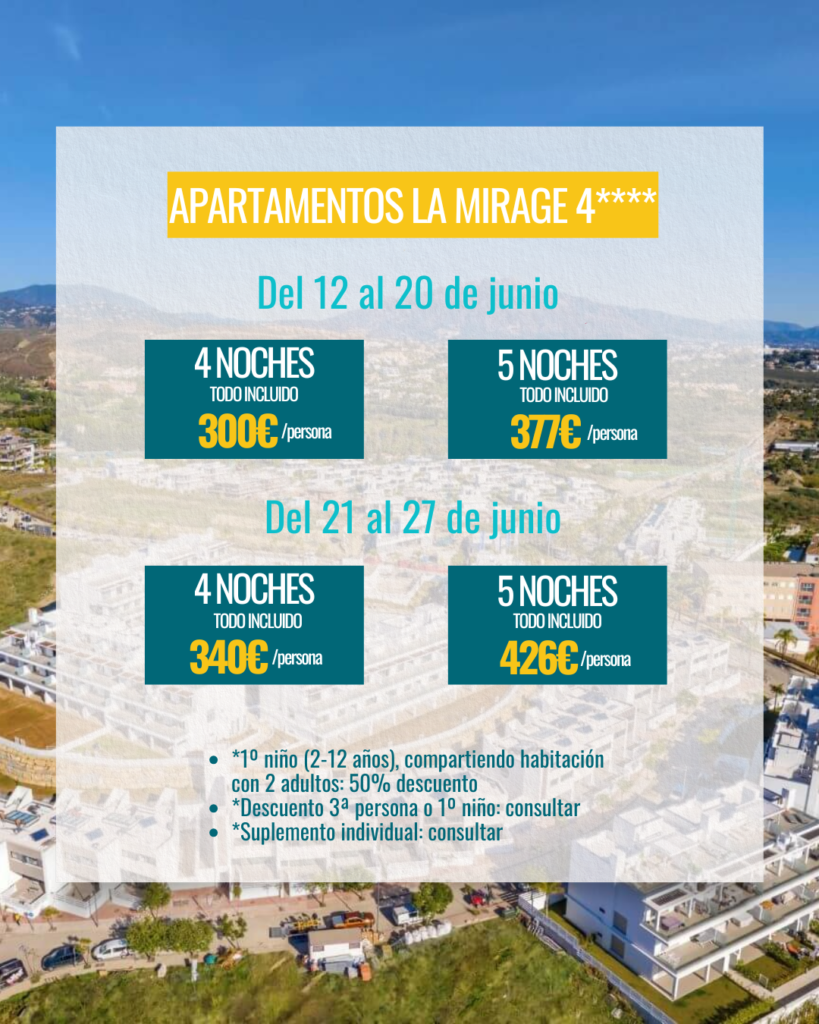 Apartamentos La Mirage 4★: Verano Todo Incluido al Mejor Precio