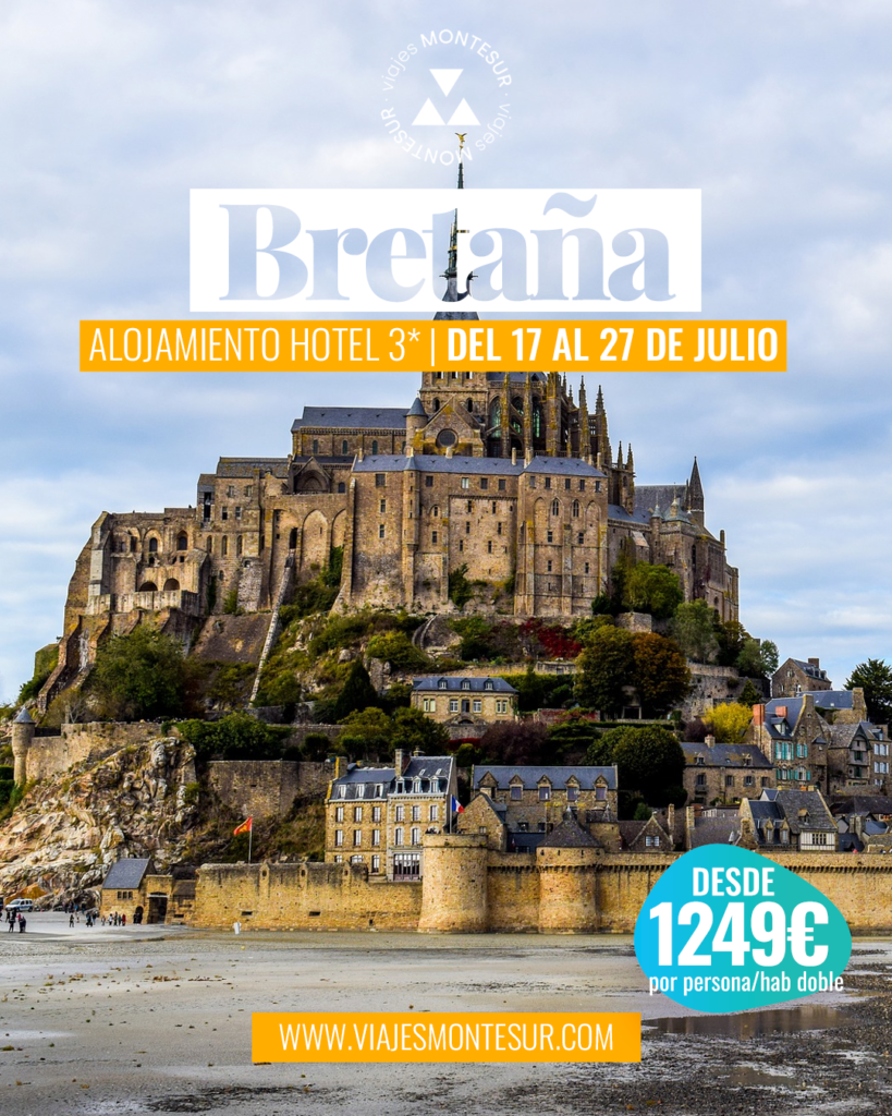 Bretaña, París y Castillos del Loira: La Ruta Más Mágica de Francia