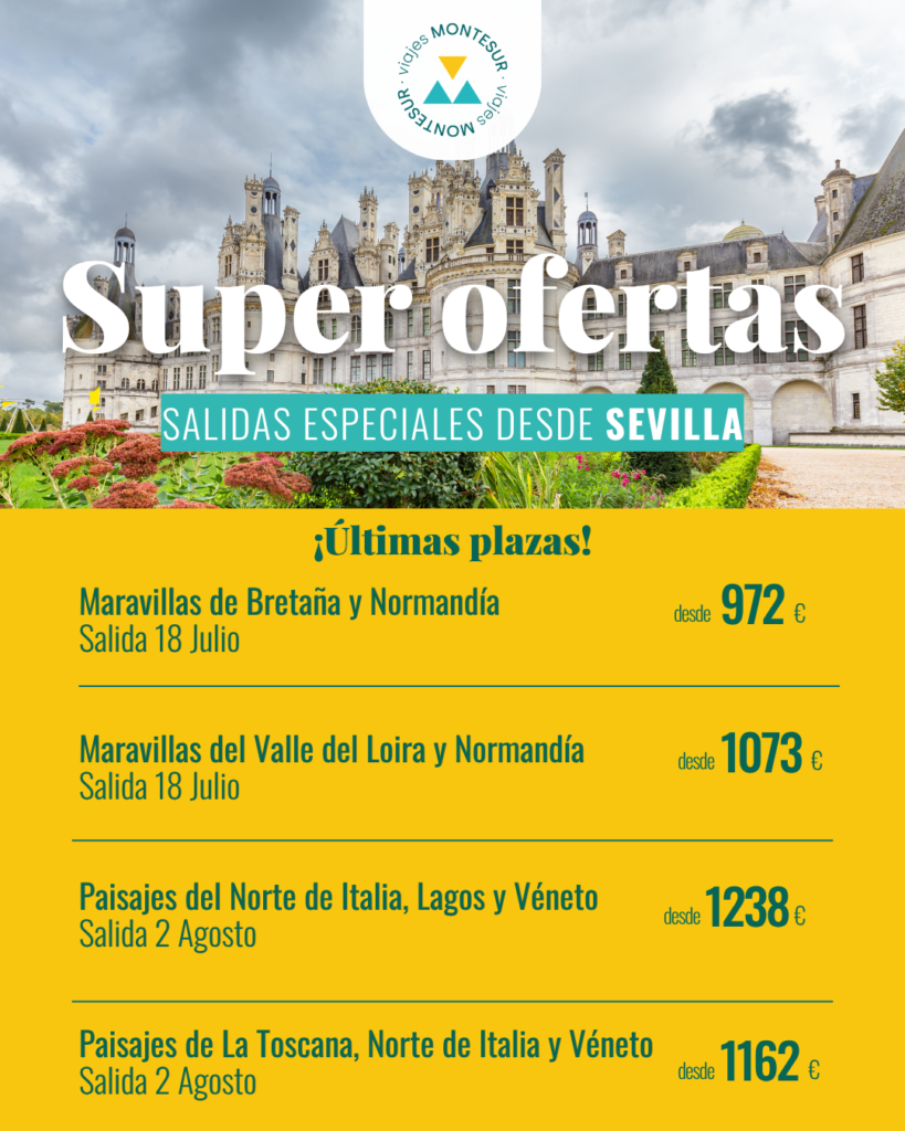 Descubre Europa con salidas especiales desde Sevilla