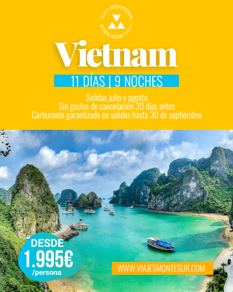 Colores de Vietnam: un viaje entre tradición, naturaleza y cultura