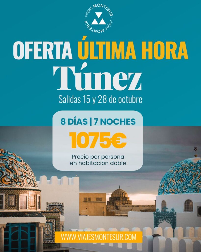 Túnez te espera: desierto, medinas y ruinas romanas en un viaje único de 8 días